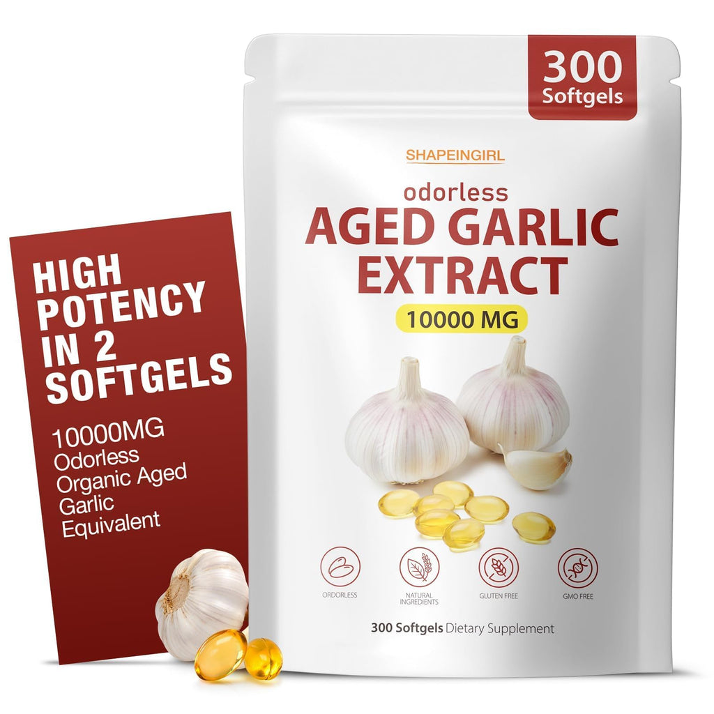 Garlic Extract Supplements, 300 Softgels R66195