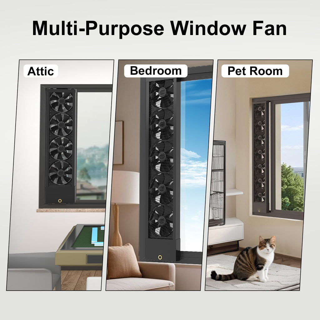 Vertical Window Fan G9598
