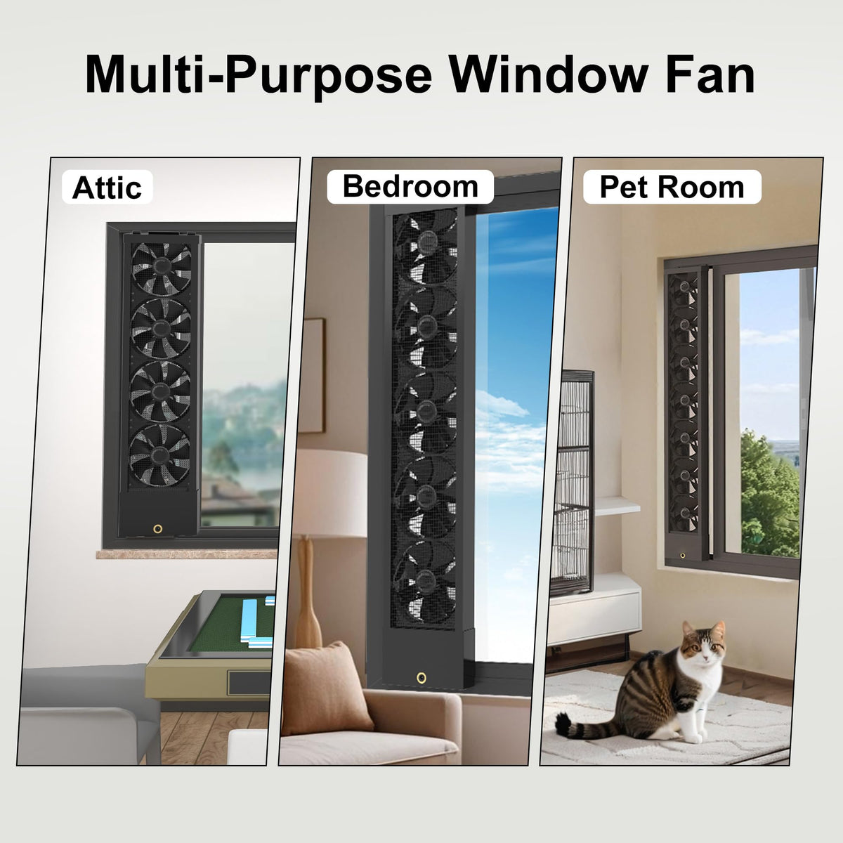 Vertical Window Fan G9598