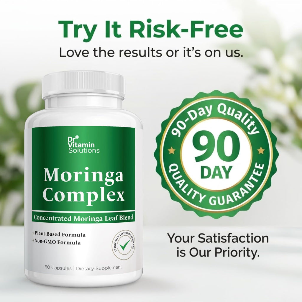 Moringa Oleifera Capsules with 20:1 Leaf Extract O81367