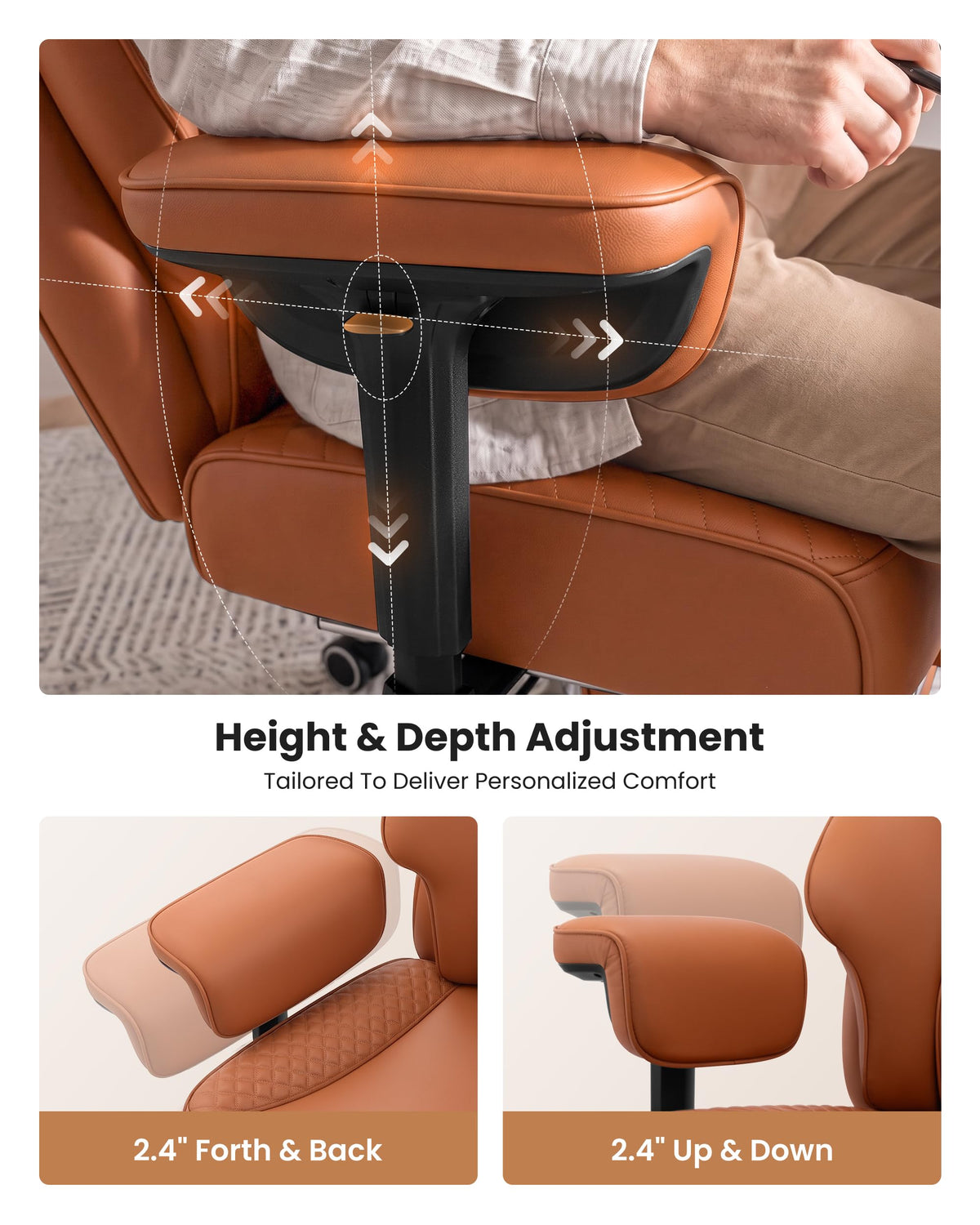 Big and Tall Ergonomic Office Chair Q664734