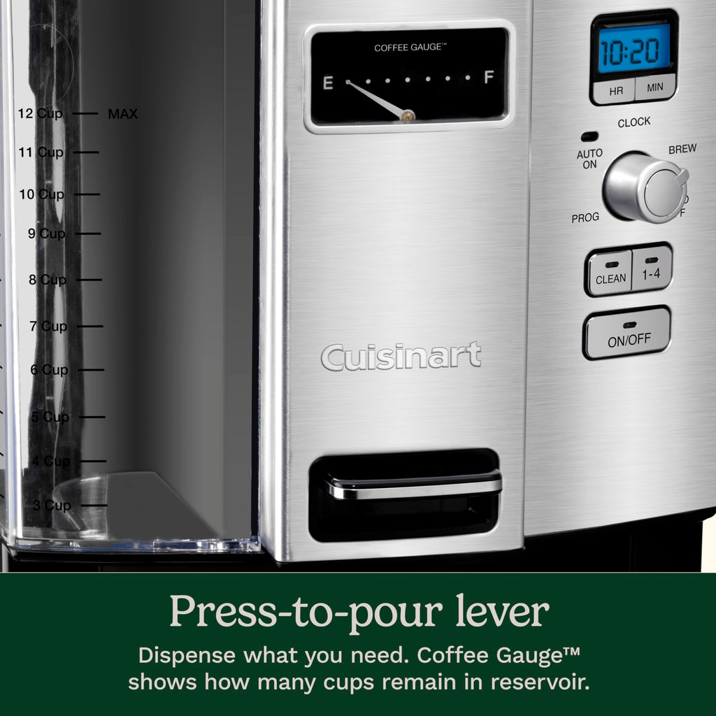 Programmable Self-Cleaning 12-cup Drip Coffee Maker Y8445