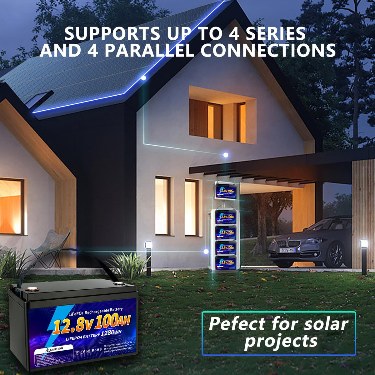12V 100Ah LiFePO4 Battery G21259