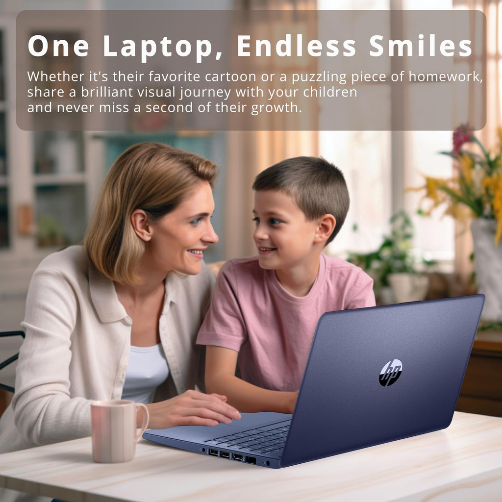 14" HD Laptop, Intel Celeron, 4GB RAM, 64GB SSD, Dale Blue E391