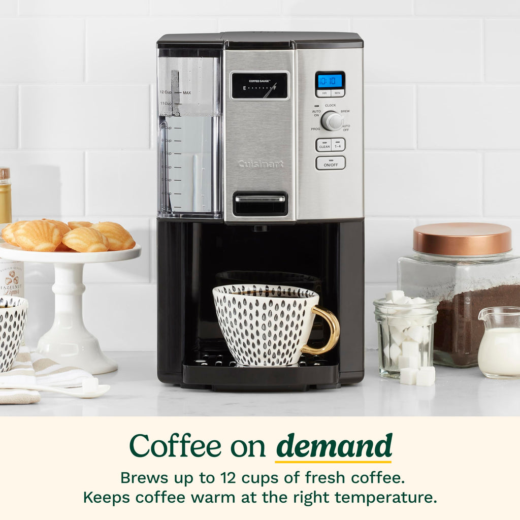 Programmable Self-Cleaning 12-cup Drip Coffee Maker Y8445