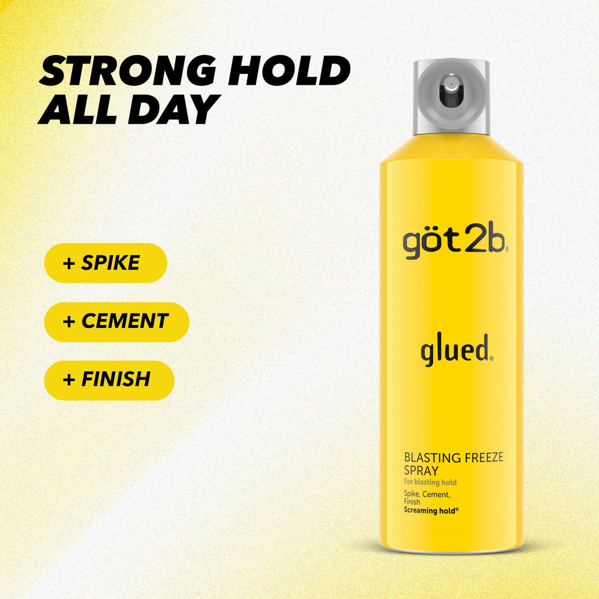 Extra Strong Hold Hair Spray, 12 Fl Oz, Pack of 6 A436