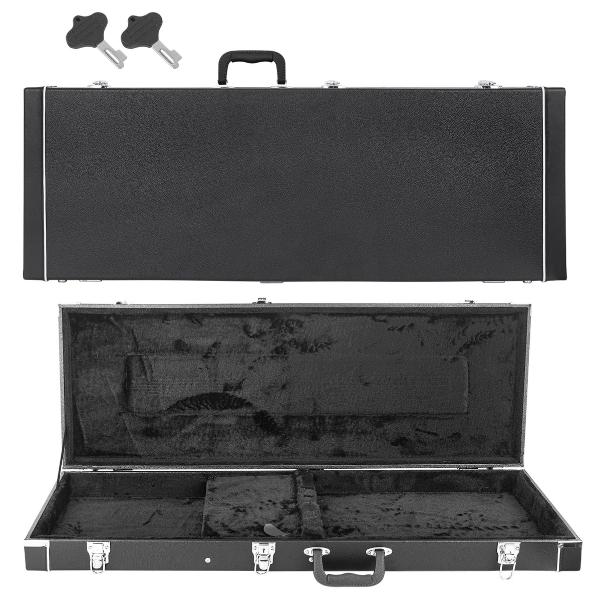 39-Inch Electric Guitar Hard Shell Case with Lock Latch T342511