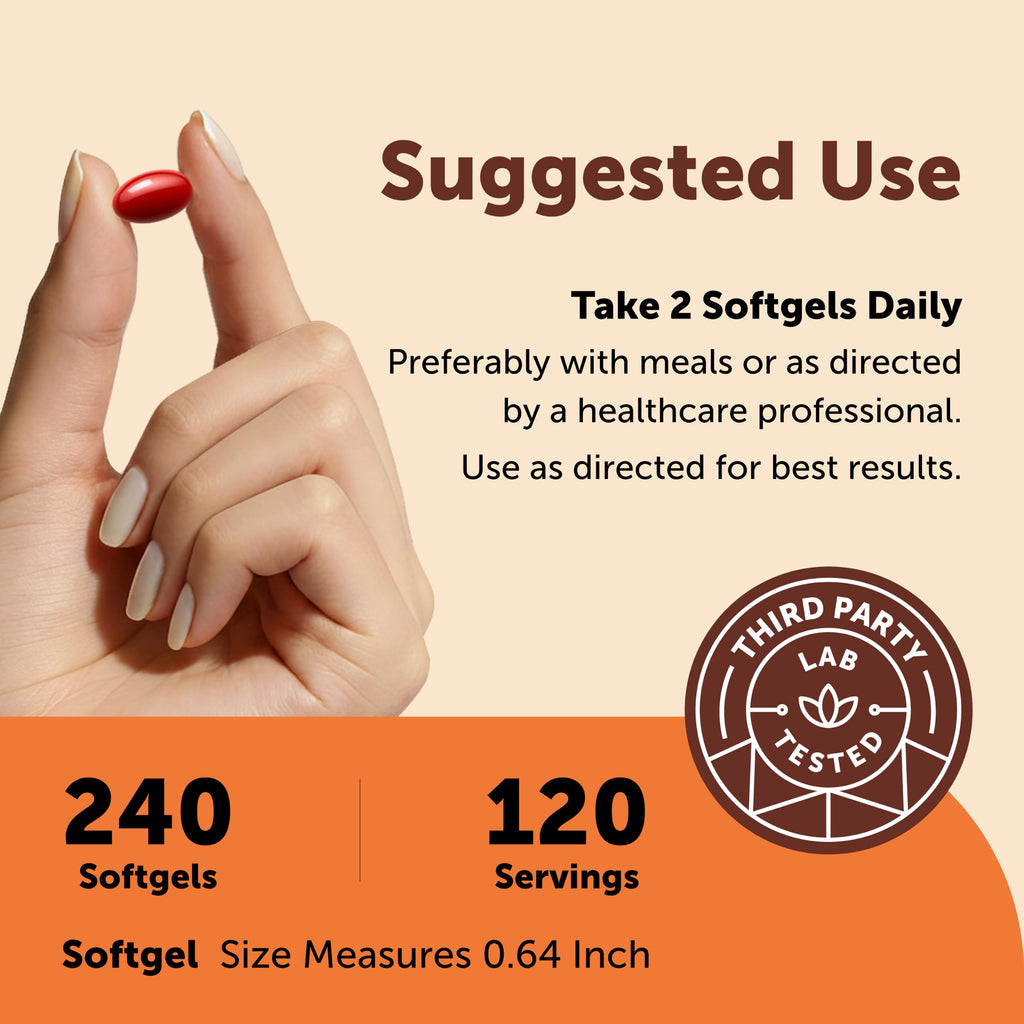Lutein Zeaxanthin 40mg Omega-3 DHA EPA I735