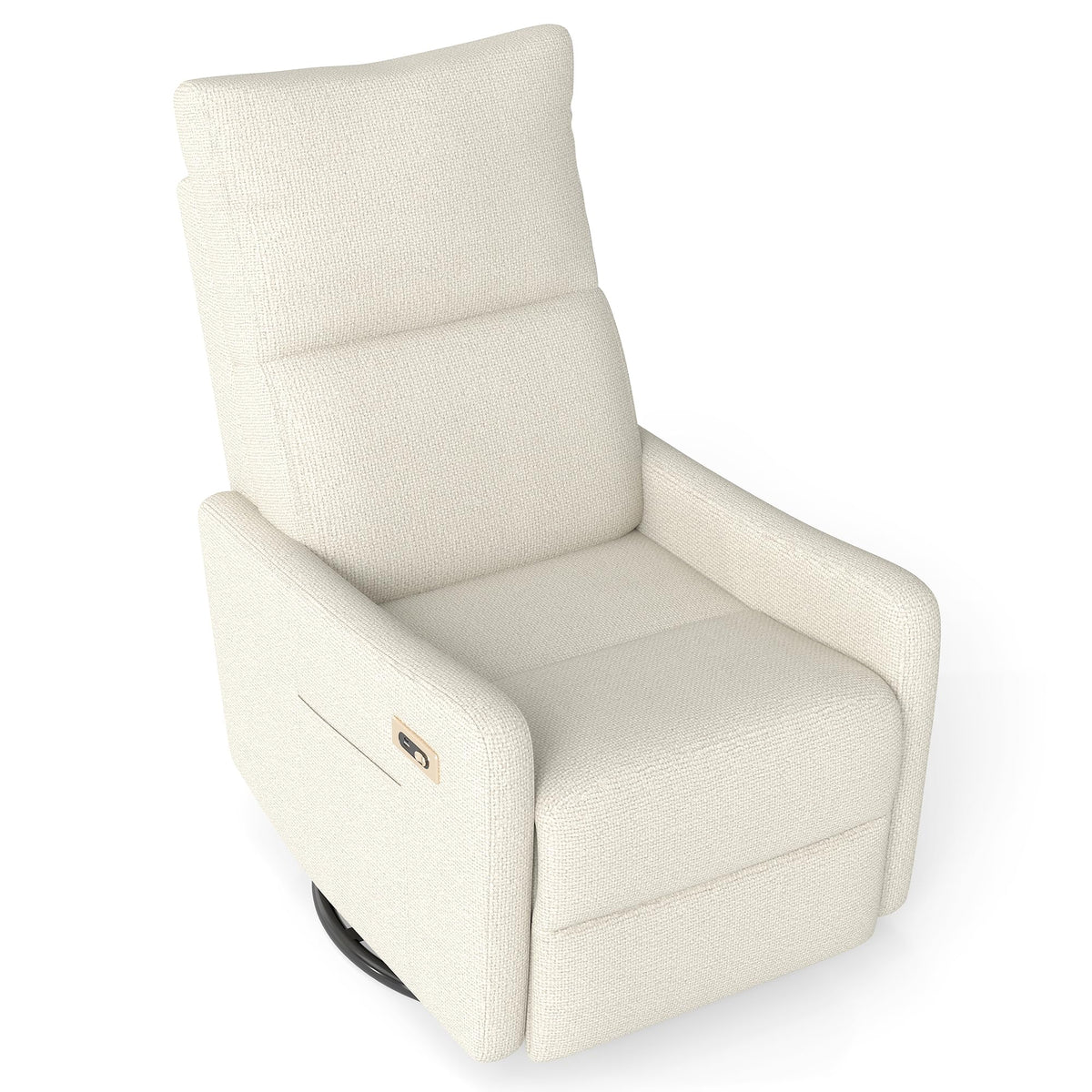 Power Swivel Recliner Chair with USB Charging Port W67077