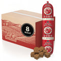 Semi-Moist Rolled Dog Food Beef Recipe 4lb 8 Rolls T8200
