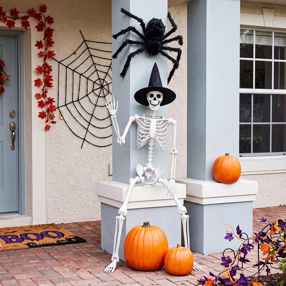 Life Size Skeleton with Posable Joint O47099