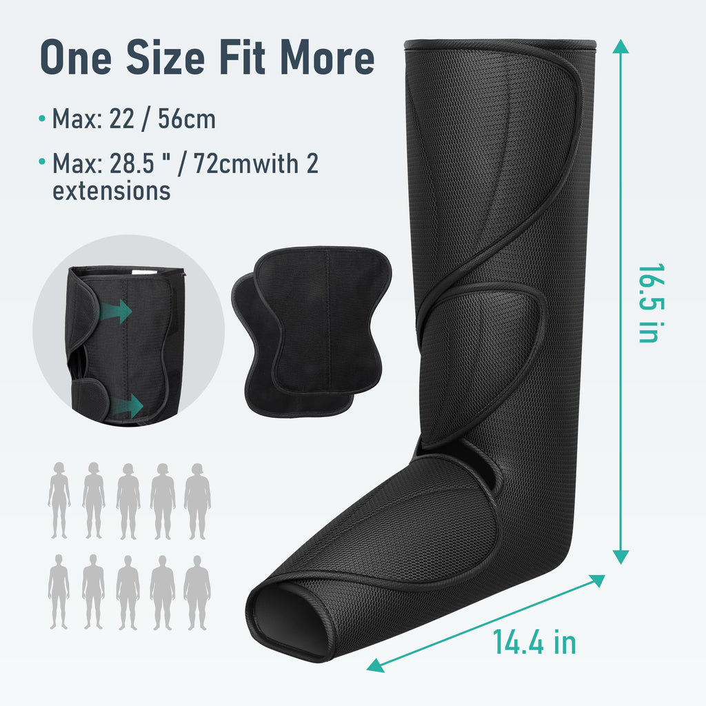 Air Compression Leg Massager with Heat F911466