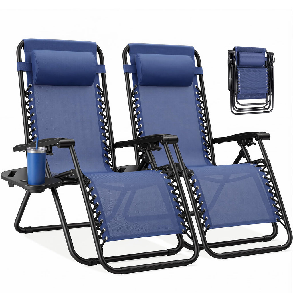 Zero Gravity Chairs Set of 2 D627815