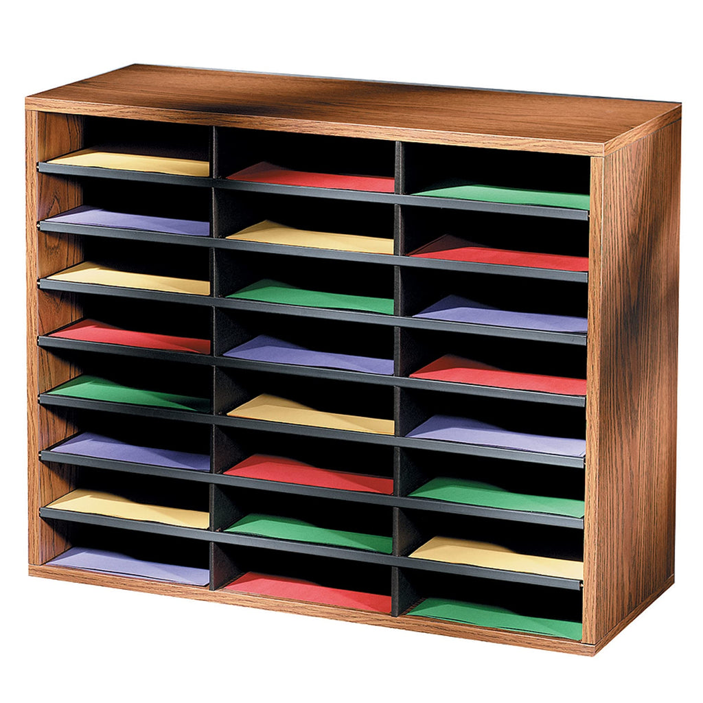24-Compartment Letter Size Literature Organizer C972