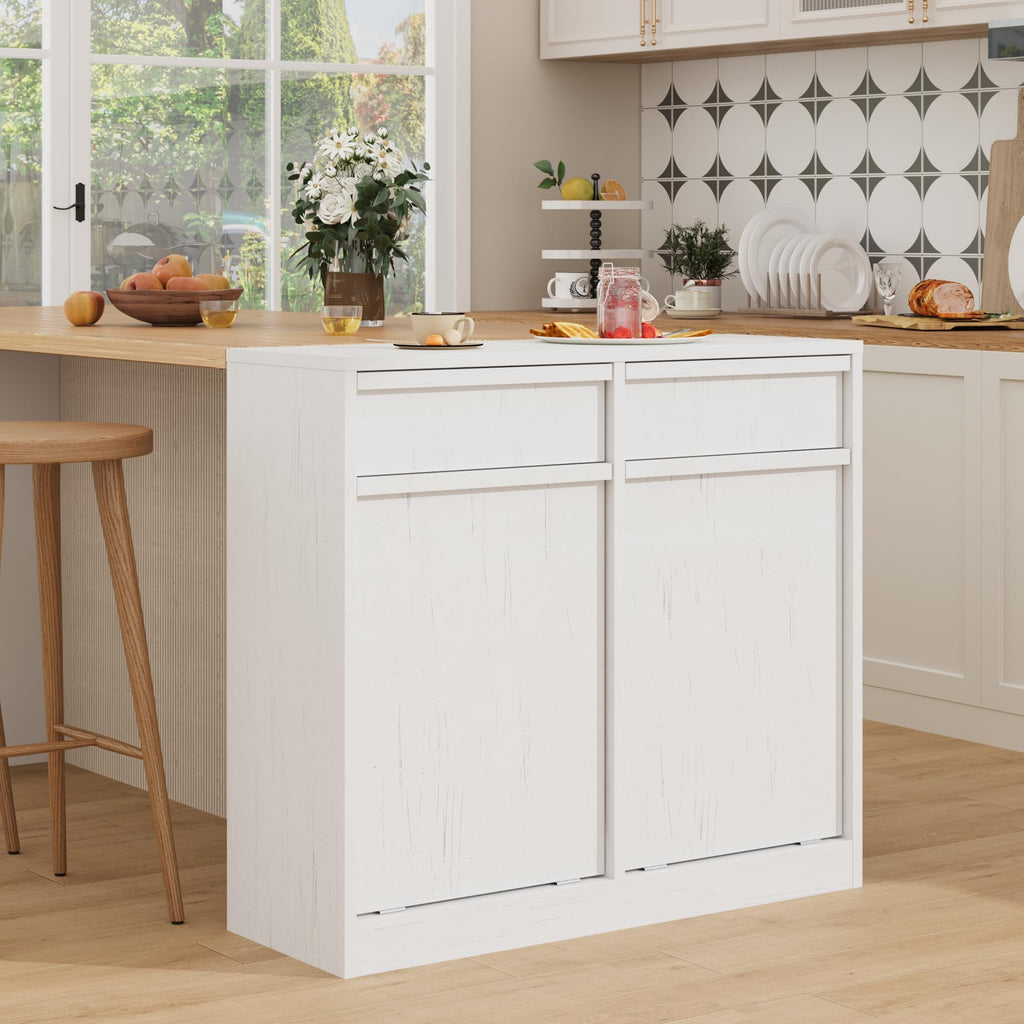 Double Tilt Out Laundry Hamper Cabinet H5571