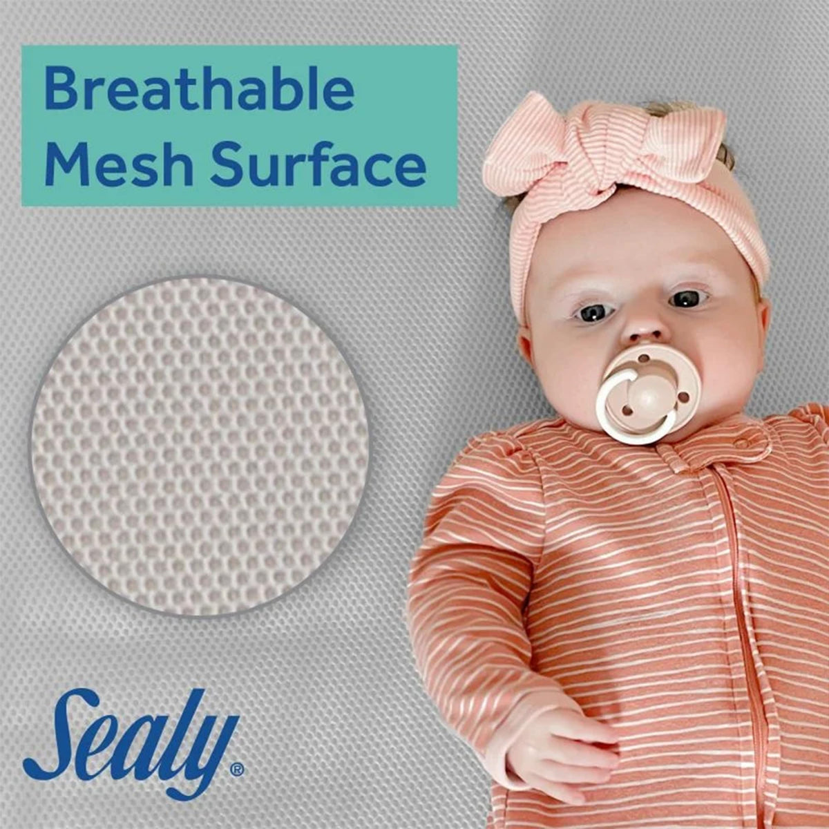 Infant & Toddler Crib Mattress, 2-Stage, Waterproof, Breathable I7487