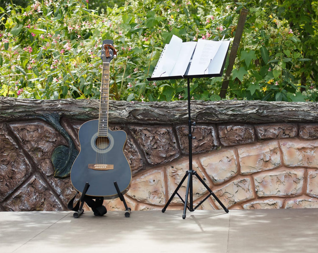 Adjustable Sheet Music Stand with Carry Bag F579651