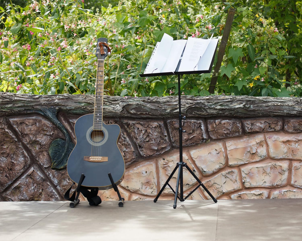 Adjustable Sheet Music Stand with Carry Bag F579651