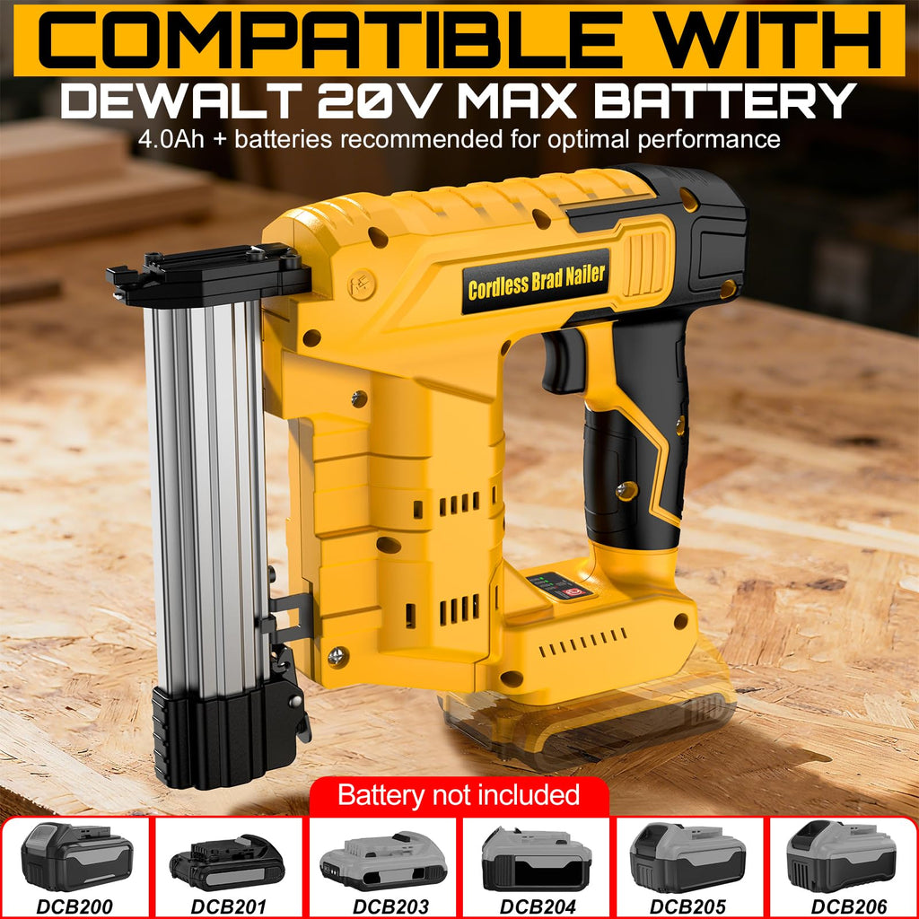 2-in-1 Cordless Brad Nailer & Staple Gun F62060
