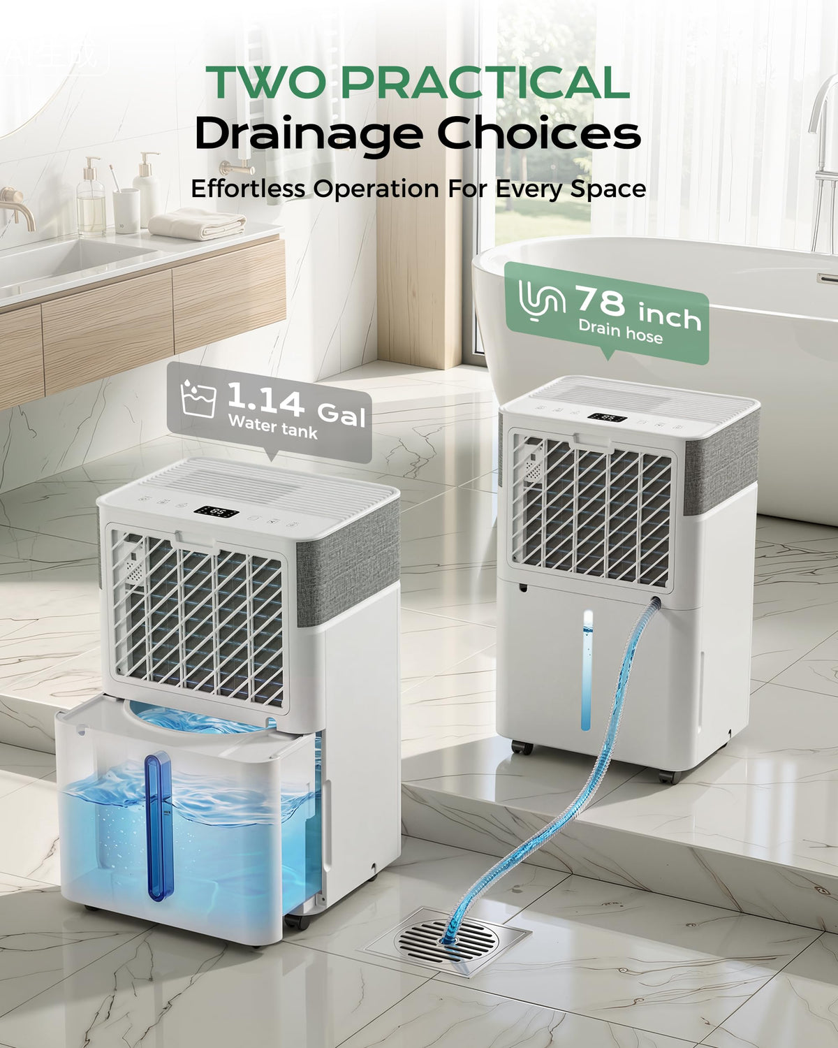 50 Pint Dehumidifier C801