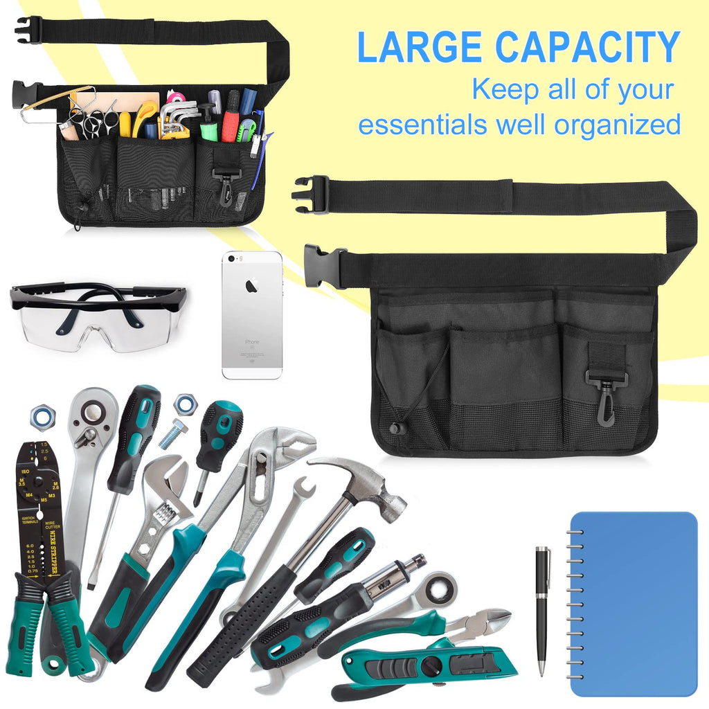 Heavy Duty Oxford Gardening Tool Waist Bag with 7 Pockets K91407