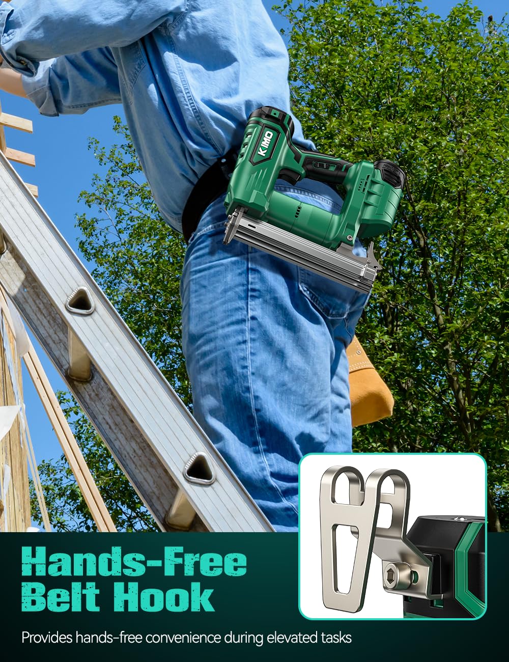 Cordless Brad Nailer 18 GA with 5000pcs Nails E734
