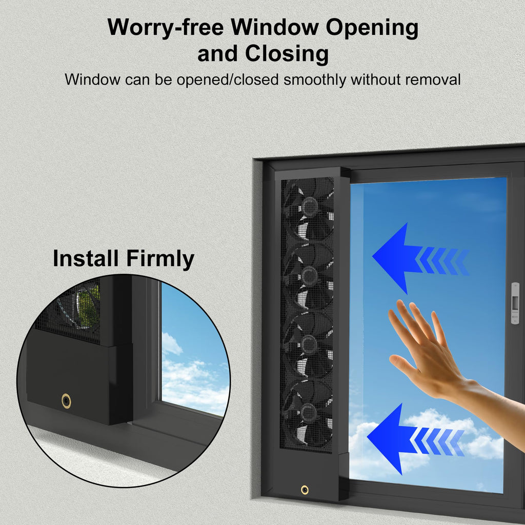 Vertical Window Fan G9598